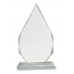  Diamond Crystal on Clear Pedestal Base 